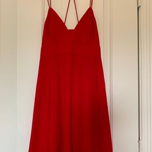Express strappy back dress size 8